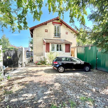 Cosy House Near Paris, Cdg Airport + Parking Villa Aulnay-sous-Bois Bagian luar foto